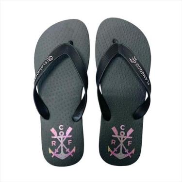 Imagem de Chinelo Flamengo Manto 3 2024 Masculino - Fla Sandals, 42, Preto, Pret