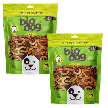 Imagem de 2x Petisco Biodog Gourmet Loop 100g