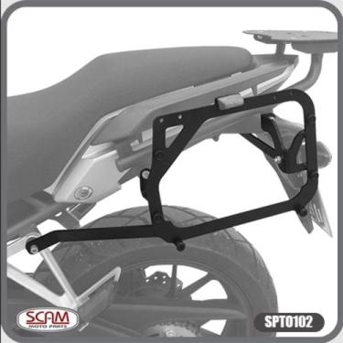 Imagem de Suporte Baú Lateral Cb 500x 2013+ - Scam