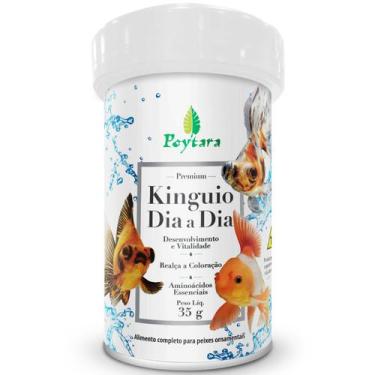 Imagem de Ração Para Peixes Alimento Poytara kinguio dia a dia 35g