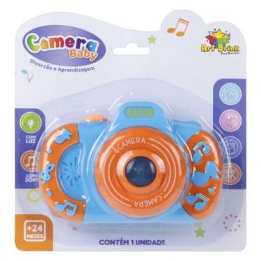 Imagem de Brinquedo Art Brink Câmera Baby Com Luz e Som +24 Meses