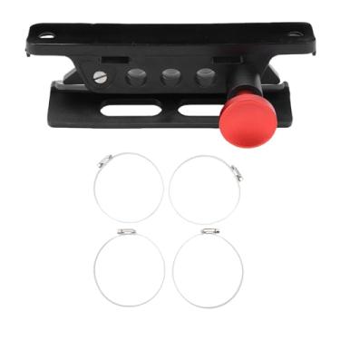 Imagem de Eujgoov Suporte de Extintor de Incêndio Alumínio Alumínio ABS Material ABS Projeto Ajustável Projeto de Equipamento Aprimorado Estabilidade