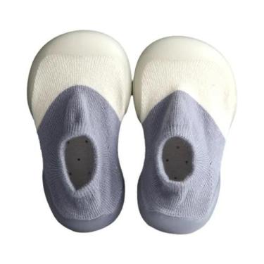 Imagem de Meias de Bebê Antiderrapantes com Design de Gatinho - Algodão Macio pa