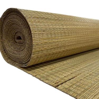 Imagem de Esteira de Junco Natural 2,50mt x 100cm para Cobertura Decoração - Dec