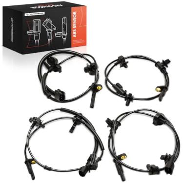 Imagem de A-Premium Sensor de velocidade da roda ABS dianteiro e traseiro 4 peças compatível com modelos Cadillac - CT4 2020 2021 2022 2023 2024, AWD