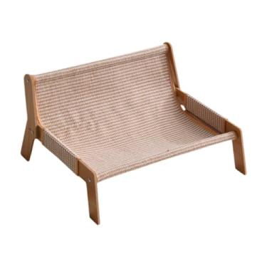 Imagem de Whtkoph Arranhador para Gatos, Sofá de Sala, Cadeira, 52 X 44 X 29 Cm, Acessórios para Moer Garras, Brinquedo Leve E Multifuncional para Gatinhos, Almofada de Tecido de Juta