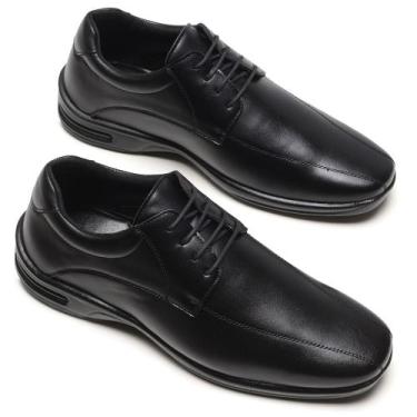 Imagem de Sapato Social Masculino Preto Casual Linha Confort - West Line, 41, Pr