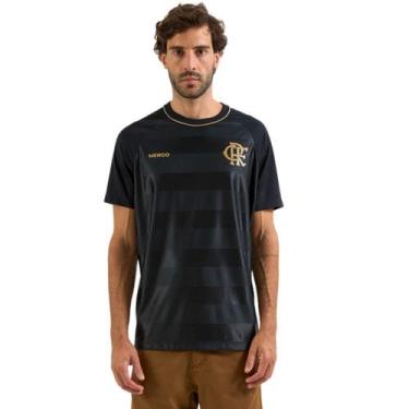 Imagem de Camisa Flamengo Masculina Elo Preta Oficial Licenciada - Braziline, Pr