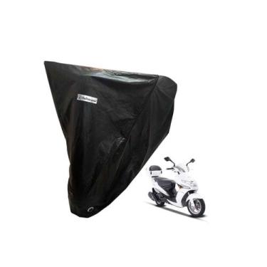 Imagem de Capa Moto Forrada Anti-chama Haojue VR 150 com Baú - Kahawai Capas Imp