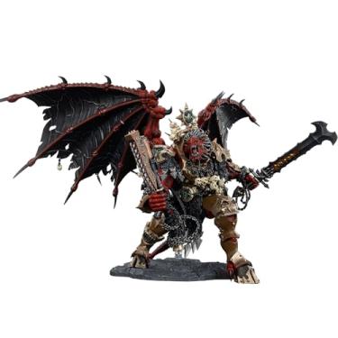 Imagem de JOYTOY Warhammer 40k World Eaters Angron, Daemon Primarch of Khorne 1/18 Action Figure，Combining Collection Value and Fun of Playing