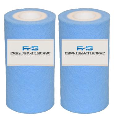 Imagem de Pool Health Group Filtro de spa New Melt Blown PRB25SF substitui Unicel C-4405, Filbur FC-2387, PRB25SF-PAIR, R172464, APCC7062, CMP 25392-000-100, 17-2464, 817-5010 Hot Tub Pacote com 2 filtros