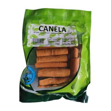 Imagem de Canela em Casca Natural em Pau Cinnamomum Verum, 50g.