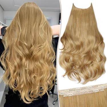 Imagem de Extensões de cabelo KookaStyle Invisible Wire Long Wavy 50cm