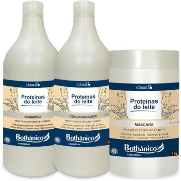Imagem de Kit Proteínas Do Leite 1L 3 Itens Bothanico - Bothânico