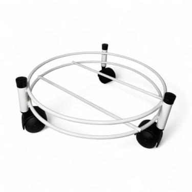 Imagem de Suporte Para Botijão Galão Vaso Multiuso Com Rodízio 360