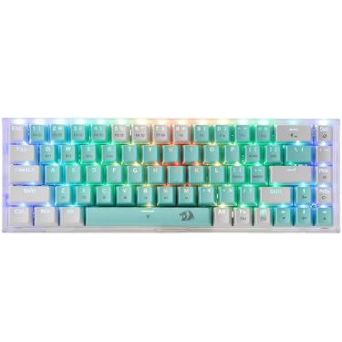 Imagem de Teclado Gamer Redragon Castor Pro K631rgw Rgb Switch Sem Fio