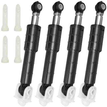 Imagem de Pacote com 4 WH01X10343 amortecedor de arruela compatível com GE General Electric, arruelas Kenmore substitui 1264427, AH1482318, AP4265856, PS1482318, WH01X10260, WH01X10385-1 ano de garantia