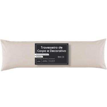Imagem de Travesseiro Body Pillow Home&Cia Aconchego Inteligente 40x135cm Branco