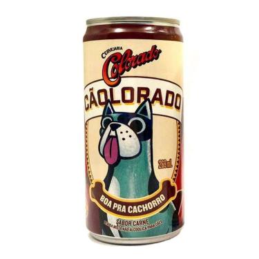 Imagem de Cerveja Para Cachorro Cãolorado Sabor Carne 269 Ml
