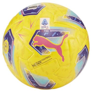 Imagem de PUMA Chuteiras de futebol masculinas Orbita Serie A FIFA Quality Pro Ball - Amarelo - Tamanho 5