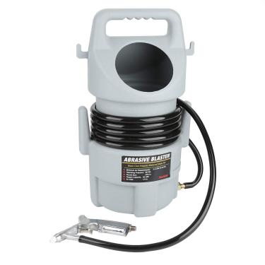 Imagem de Eujgoov Kit de de Areia Com Operações de Jateamento de Areia, Polimento Portátil de Liga de Alumínio Pneumático para Operação Eficiente Remoção Escala de Tinta Ferrugem