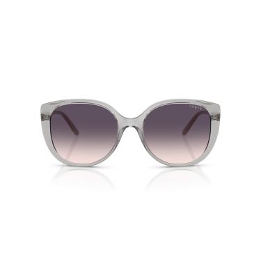 Imagem de Óculos de Sol Vogue Eyewear 0VO5623S 272636 Tam 55 / Cinza - Lentes Rosa Gradiente