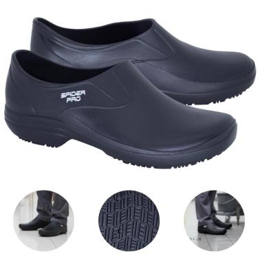 Imagem de Sapato Antiderrapante Profissional Spider Pro Enfermagem Hospitalar Limpeza Monseg