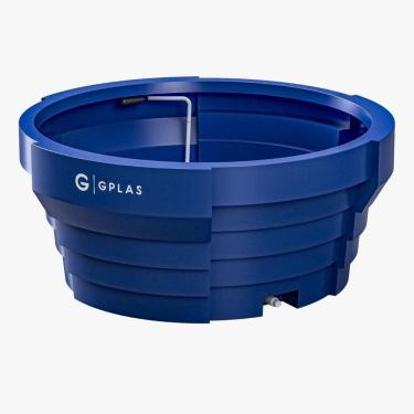 Imagem de Bebedouro para Gado 500 litros Azul - Gplas