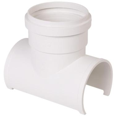 Imagem de Tee Liga-fácil Para Esgoto 100x50mm - 624 - Estrela Tapa Furo Tee Liga Facil Esgoto 100x50 Estrela