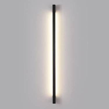 Imagem de Luminária de parede quadrada interna minimalista, luminária de parede LED moderna de 10 W com abajur de acrílico de alta transmissão de luz, luzes de parede para sala de estar, quarto, corre