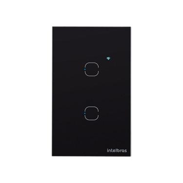 Imagem de Interruptor Smart Zigbee Touch 2 Preto Ezs 1002 4850048