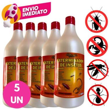 Imagem de Multi Inseticida Dedetizador Liquido Barata Escorpião Pernilongo Inset