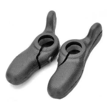 Imagem de Bar End Chifre Bike Emborrachado Ergonomico Guidão Bicicleta Par