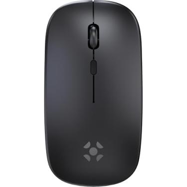 Imagem de Mouse Sem Fio Slim MS14 Preto Fortrek