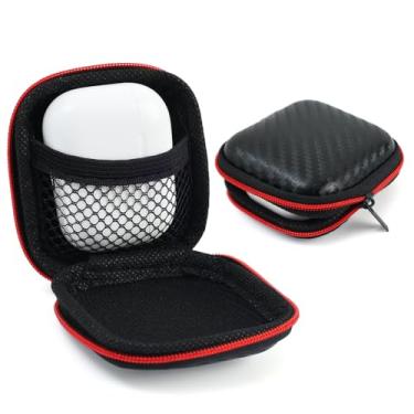 Imagem de Bolsa protetora multifuncional de EVA para fone de ouvido, carregador digital, bolsa de armazenamento de fone de ouvido, organizador de cabos de dados USB