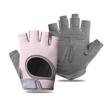 Imagem de Luvas de treino respiráveis, luvas de levantamento de peso para academia, ciclismo, exercícios, fitness e treinamento, com excelente aderência e almofadas