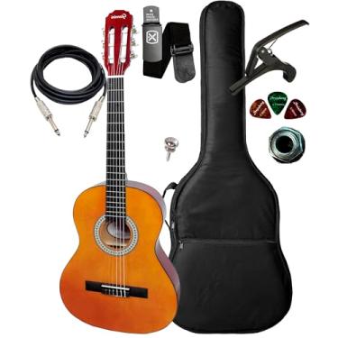 Imagem de Violão Eletroacústico Giannini N6 P/Canhoto + Acessórios (Natural)