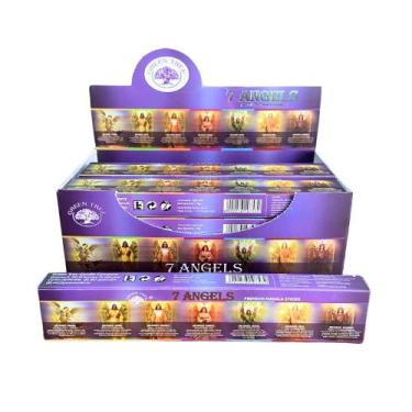 Imagem de Incenso Importado 7 Angels - Proteção e Elevação Espiritual - no-brand