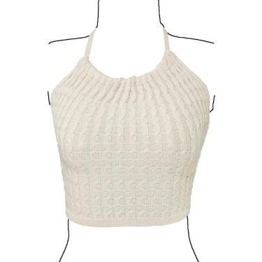 Imagem de Blusa Cropped Frente Única Top - Mod Trança-Feminino