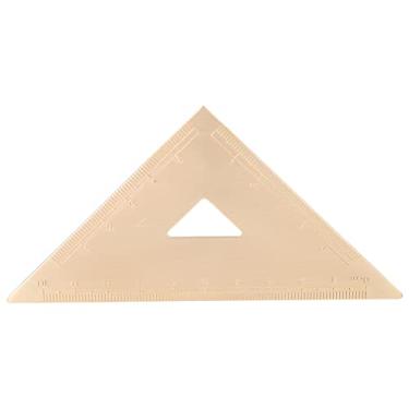 Imagem de Régua triangular de latão de 45 graus