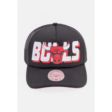 Imagem de Boné Mitchell & Ness Aba Curva Chicago Bulls Masculino-Masculino