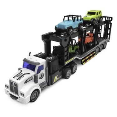 Imagem de Caminhão Cegonha Supremus Atlas Brinquedos Estrela