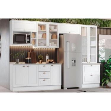 Imagem de Kit de Cozinha Completa 9 Peças Americana (4Aéreos+1Paneleiro+2Balcões