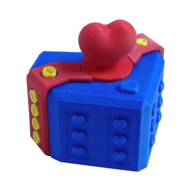 Imagem de Caixa De Presente Criativa Impressa Em 3D Para O Dia Dos Namorados Dec