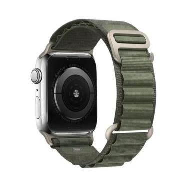 Imagem de Pulseiras De Relógio De Nylon Para Apple Watch Série 10 9 8 7 6 SE Ult