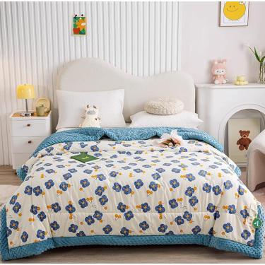 Imagem de Edredom De Verão, Edredom De Solteiro 10,5 Tog, Edredom 155 X 220 Cm, 4 Estações, Microfibra, Edredom Para Todas As Estações, Edredom Acolchoado Supermacio, B, 120X150cm(1.3kg)