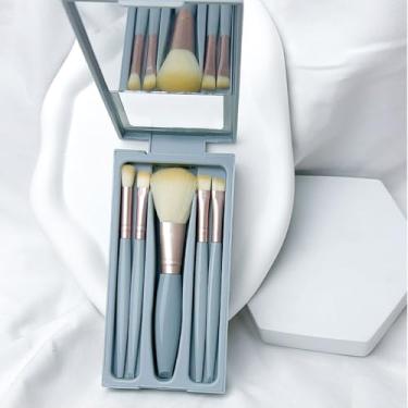 Imagem de Conjuntos de pincéis de maquiagem, ferramentas profissionais para rosto, macios, duráveis e pincéis de precisão para todos os looks