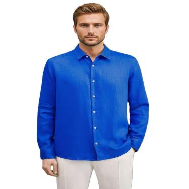 Imagem de Camisa Linho Reserva-Masculino