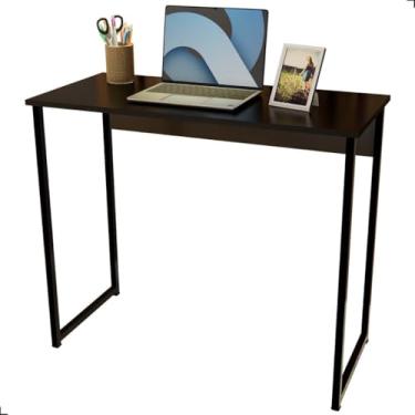 Imagem de Escrivaninha Articulada Dobrável/Fixa Modelo Gamer Escritório Computador Escolha o Modelo (PRETA FIXA NAO É DOBRAVEL)