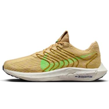 Imagem de Nike Pegasus Turbo Next Nature Tênis de corrida masculino (DM3413-200, gergelim/ouro amarelo/bronzine/lima), Sésamo/ouro amarelo/bronzine/lima explosão, 9